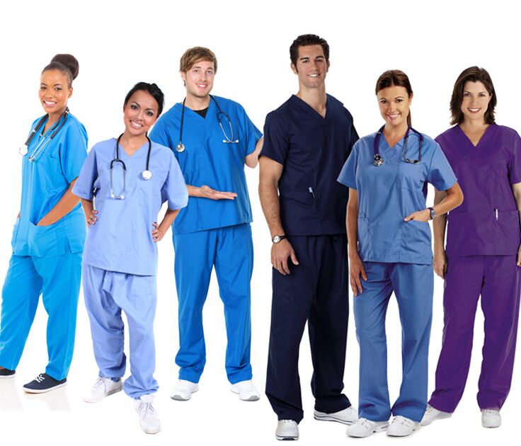 SCRUB TOPS. 100% Cotton in Various Patterns to Suit Medical and